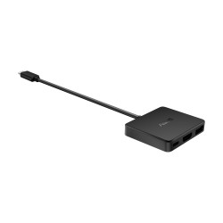 ASUS 90XB0820-BDS000 USB-C Mini Dock, Alámbrico, USB 3.2 Gen 2 (3.1 Gen 2) Type-C, 100 W, Negro, 10 Gbit/s, 4K Ultra HD