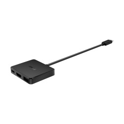 ASUS 90XB0820-BDS000 USB-C Mini Dock, Alámbrico, USB 3.2 Gen 2 (3.1 Gen 2) Type-C, 100 W, Negro, 10 Gbit/s, 4K Ultra HD 2