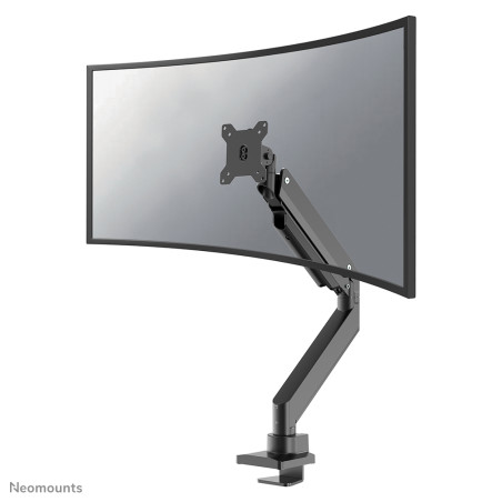 Neomounts NM-D775BLACKPLUS NM-D775BLACKPLUS Brazo de monitor 10-49" - resorte de gas - Topfix - Tope-a-180°,