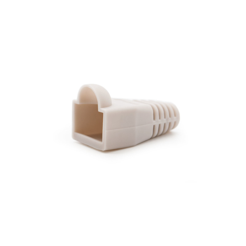 Nanocable 10.21.0301-OEM 10.21.0301-OEM, Funda sujetacables, Gris, RJ-45, RoHS, 10 pieza(s), 160 mm