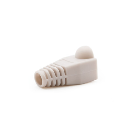 Nanocable 10.21.0301-OEM 10.21.0301-OEM, Funda sujetacables, Gris, RJ-45, RoHS, 10 pieza(s), 160 mm