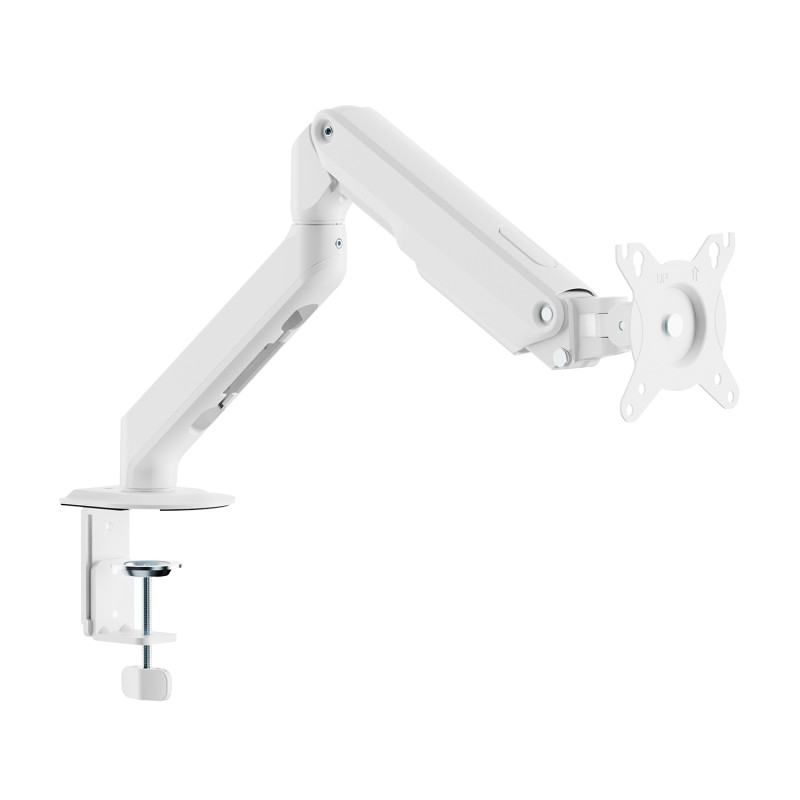 AISENS DT32TSR-435 Soporte de Mesa Eco Contrapeso Giratorio e Inclinable para Monitor/TV 9kg (3 PIVOTES, 1 BRAZO) de 17-32,