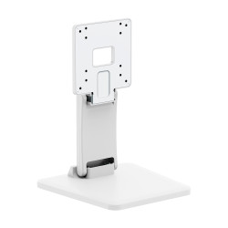AISENS DT27T-445 Soporte de Mesa Eco Inclinable para Monitor/POS 6.5kg de 10"-27", Blanco, Independiente, 6,5 kg, 25,4 cm