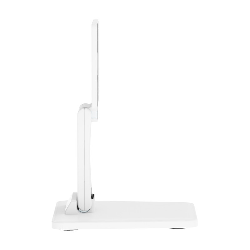 AISENS DT27T-445 Soporte de Mesa Eco Inclinable para Monitor/POS 6.5kg de 10"-27", Blanco, Independiente, 6,5 kg, 25,4 cm