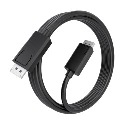 AISENS A149-1021 Cable DisplayPort CCS V1.4 8K@60Hz, DP/M-DP/M, Negro, 4.0m, 4 m, DisplayPort, DisplayPort, Macho, Macho, 7680 2