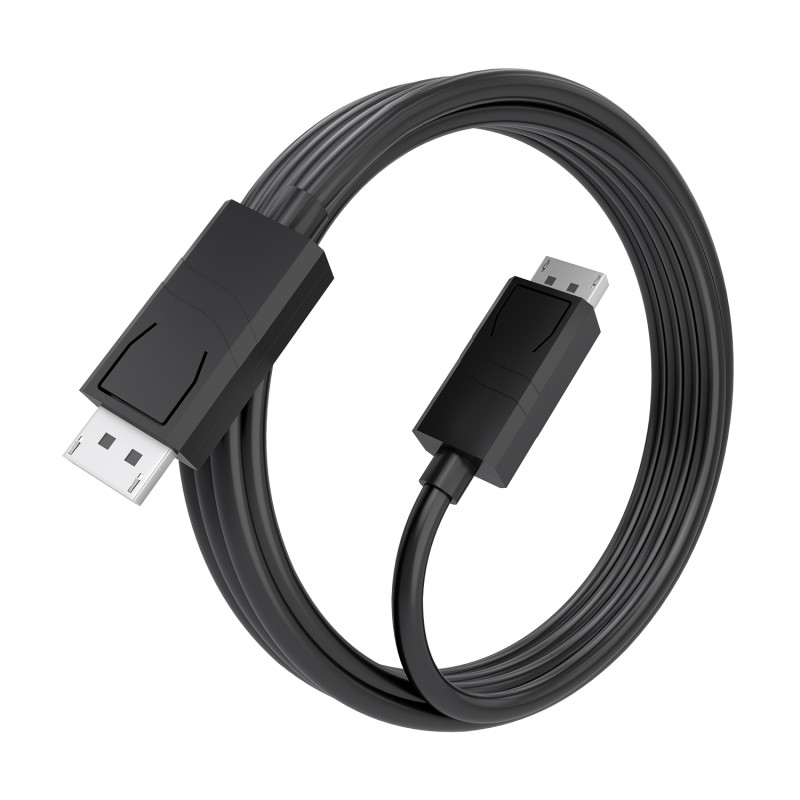 AISENS A149-1021 Cable DisplayPort CCS V1.4 8K@60Hz, DP/M-DP/M, Negro, 4.0m, 4 m, DisplayPort, DisplayPort, Macho, Macho, 7680