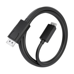AISENS A149-1020 Cable DisplayPort CCS V1.4 8K@60Hz, DP/M-DP/M, Negro, 3.0m, 3 m, DisplayPort, DisplayPort, Macho, Macho, 7680 2