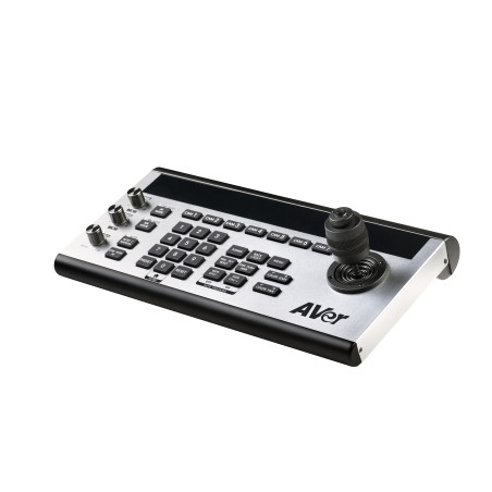 AVer 60S3300000AB CL01, OLED, Negro, Plata, Botones, Palanca de mando, Giratorio, China, 1 pieza(s), 384000 Bd