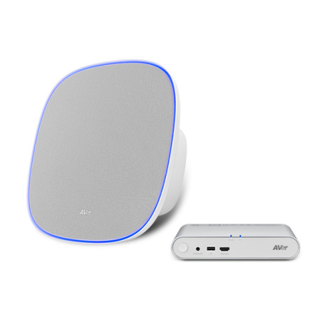 AVer 61U6300000AC FONE700, Speakerhone, Gris, Techo, Windows 10, Windows 11, Windows 7, Omnidireccional, 3,5 m