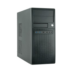 Chieftec CG-04B-OP CG-04B-OP, Midi Tower, PC, Negro, ATX, micro ATX, SECC, 14 cm