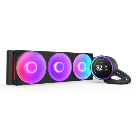 NZXT RL-KR42E-B2 Kraken Elite 420 RGB, Sistema de refrigeración líquida todo en uno, 14 cm, Negro