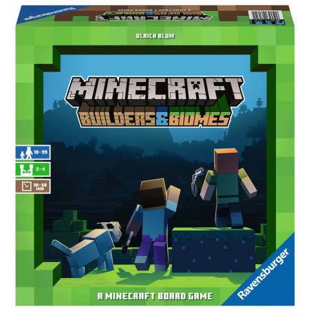Ravensburger 26132 Minecraft Builders & Biomes, Juego de mesa, Juego de fichas, 10 año(s), 30 min, Juego familiar