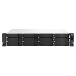 QNAP TS-1264U-RP-8G TS-1264U-RP, NAS, Bastidor (2U), Intel® Celeron®, 8 GB, DDR4, 0 TB
