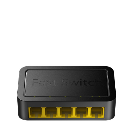 Cudy FS105D FS105D, Fast Ethernet (10/100), Bidireccional completo (Full duplex)