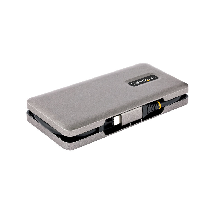 StarTech.com HB31CM4CPD3 Hub USB C de 4 Puertos, 4 Puertos USB Tipo C, USB 3.1 de 10Gbps - Concentrador Ladrón USB Tipo C con