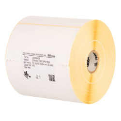 Zebra 880013-038D Z-Perform 1000T, Blanco, Etiqueta para impresora autoadhesiva, Etiqueta troquelada, Rodillo, Papel,