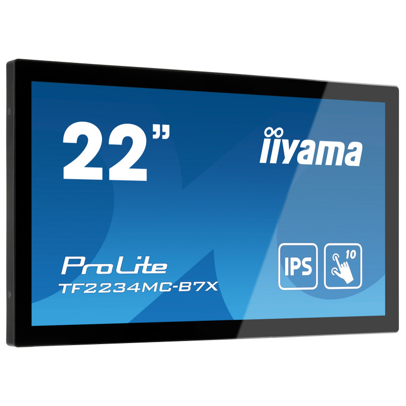 iiyama TF2234MC-B7X ProLite TF2234MC-B7X, 54,6 cm (21.5"), 1920 x 1080 Pixeles, Full HD, LED, 8 ms, Negro