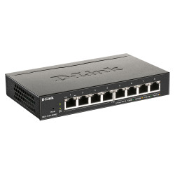 D-Link DGS-1100-08PV2 DGS-1100-08PV2/B, Gestionado, L2/L3, Gigabit Ethernet (10/100/1000), Bidireccional completo (Full 2
