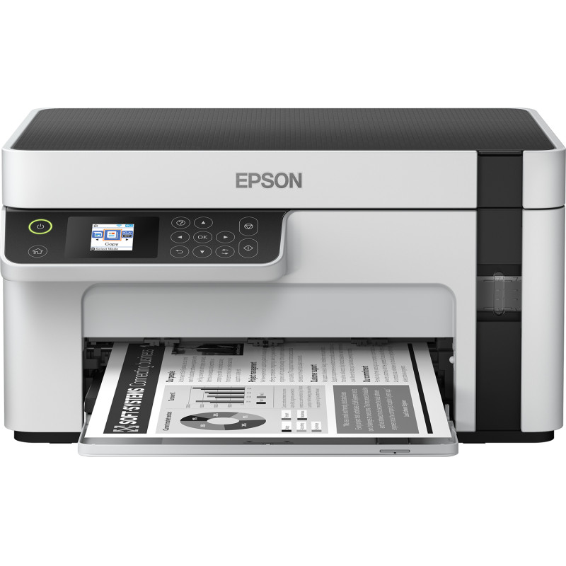 Epson C11CJ18401 EcoTank ET-M2120, Inyección de tinta, Impresión en blanco y negro, 1440 x 720 DPI, A4, Impresión directa,