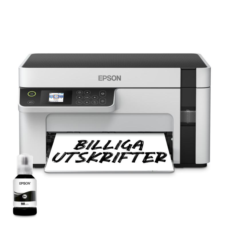Epson C11CJ18401 EcoTank ET-M2120, Inyección de tinta, Impresión en blanco y negro, 1440 x 720 DPI, A4, Impresión directa,