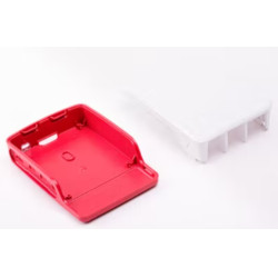 Raspberry Pi 1876751 1876751, Funda, Raspberry Pi, Raspberry Pi, Rojo, Blanco, ABS, 71 mm 2