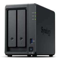 Synology DS725+ DiskStation DS725+, NAS, Ryzen Embedded, R1600, 4 GB, DDR4, 0 TB