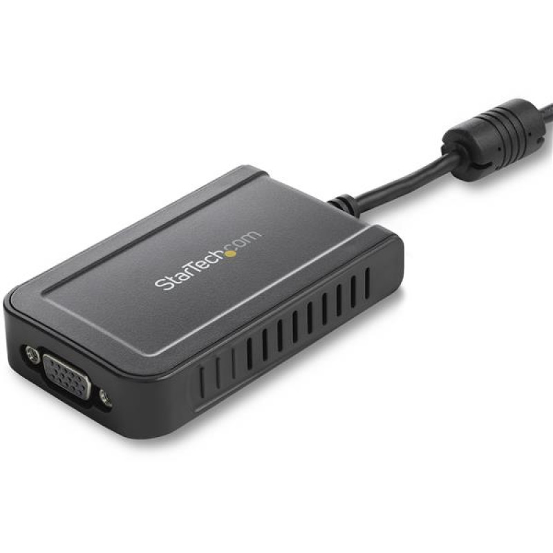 StarTech.com USB2VGAE3 Adaptador de Vídeo Externo USB a VGA - Tarjeta Gráfica Externa Cable - 1920x1200, 2.0, USB tipo A,