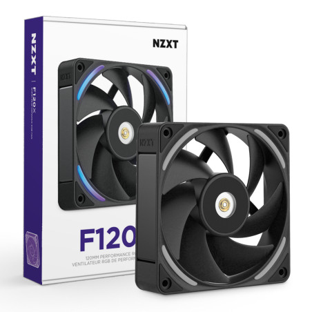 NZXT RF-U12PN-B1 F120X, Ventilador, 12 cm, Negro