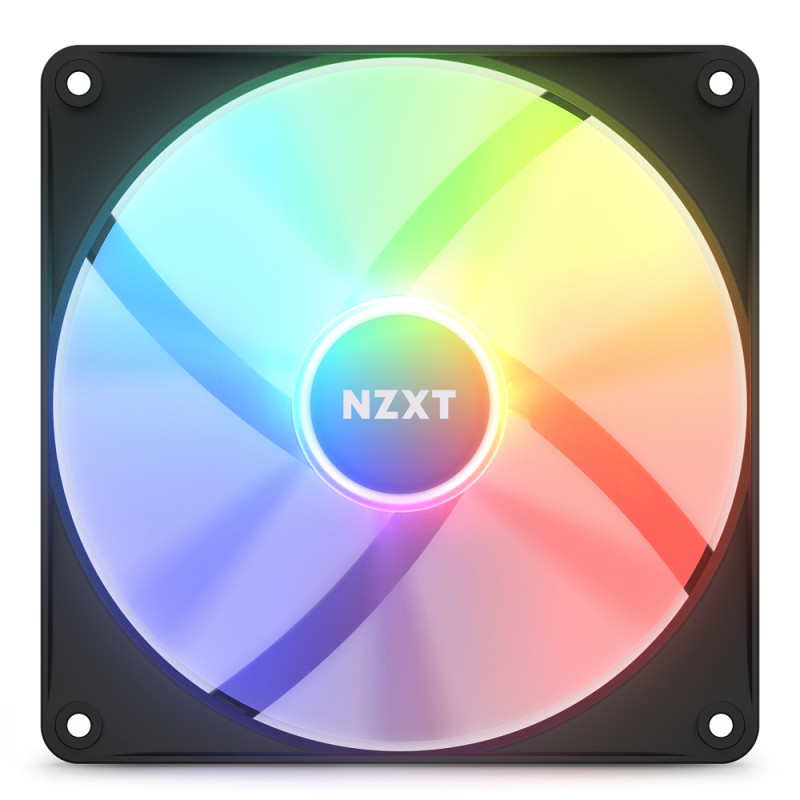 NZXT RF-C14SF-B1 F140 RGB Core, Ventilador, 14 cm, 500 RPM, 1500 RPM, Negro