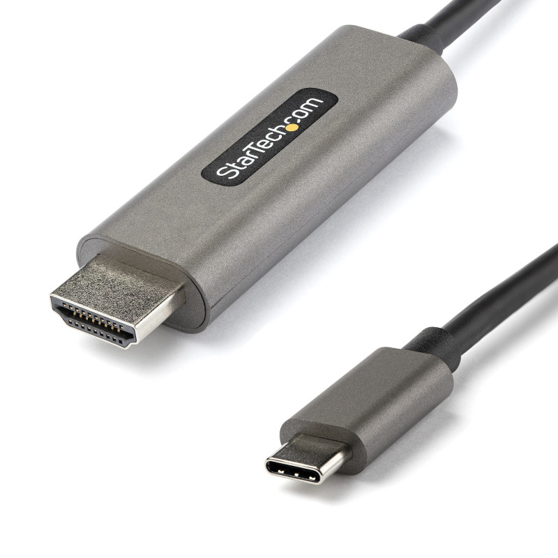 StarTech.com CDP2HDMM5MH Cable 5m USB C a HDMI 4K de 60Hz con HDR10 - Adaptador de Vídeo USB Tipo C a HDMI 2.0b Ultra HD 4K -