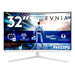 Philips 32M2C5501/00 Evnia 5000 32M2C5501/00, 80 cm (31.5"), 2560 x 1440 Pixeles, Quad HD, LCD, 1 ms, Blanco