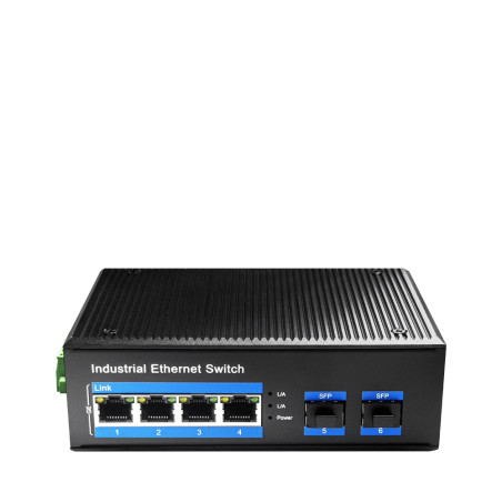 Cudy IG1004S2P IG1004S2P, No administrado, Gigabit Ethernet (10/100/1000), Bidireccional completo (Full duplex), Energía sobre
