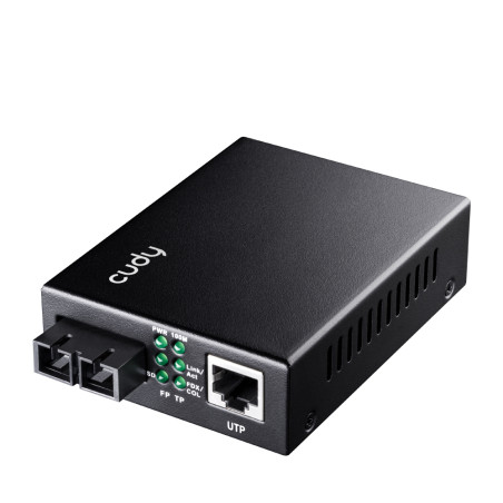 Cudy MC100SA-20 MC100SA-20, 100 Mbit/s, 10,100 Mbit/s, 20000 m, 1310 nm, Monomodo, 9 KB