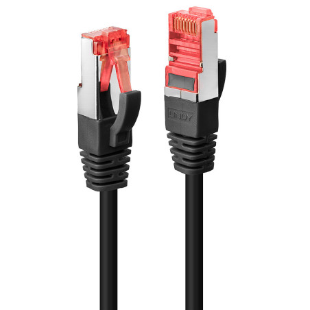 Lindy 47775 47775, 0,3 m, Cat6, S/FTP (S-STP), RJ-45, RJ-45, Negro