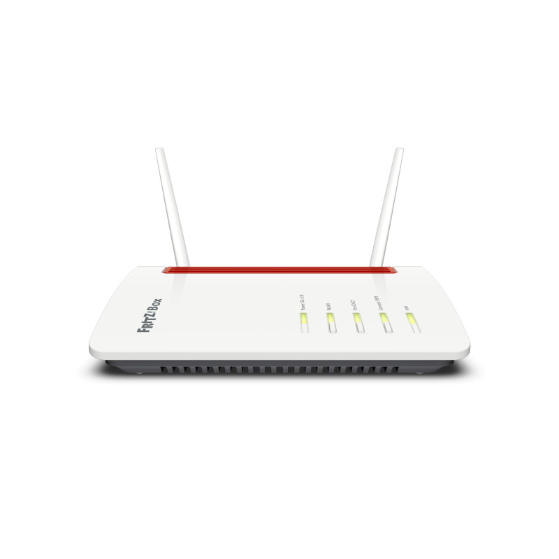 FRITZ! 20002914 Box 6850 5G, Wi-Fi 5 (802.11ac), Doble banda (2,4 GHz / 5 GHz), Ethernet, 3G, Negro, Rojo, Blanco, Router de