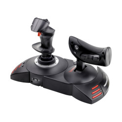 Thrustmaster 2960703 T.Flight Hotas X, Simulador de Vuelo, PC, Alámbrico, USB, Negro, Cable