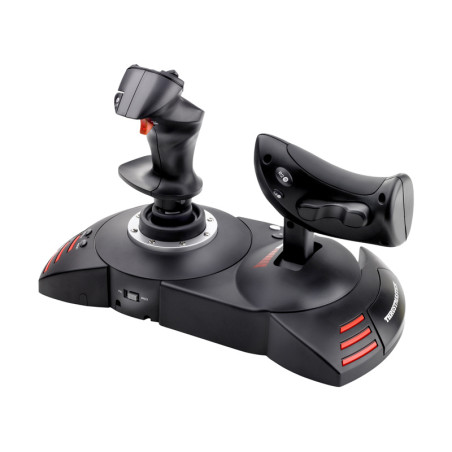 Thrustmaster 2960703 T.Flight Hotas X, Simulador de Vuelo, PC, Alámbrico, USB, Negro, Cable