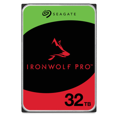 Seagate ST32000NT000 IronWolf Pro ST32000NT000, 32 TB, 7200 RPM, 3.5", Serial ATA III