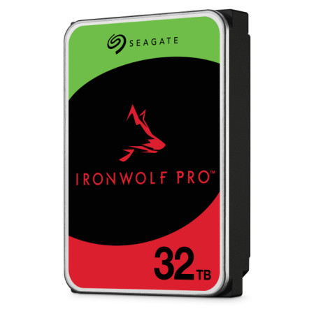 Seagate ST32000NT000 IronWolf Pro ST32000NT000, 32 TB, 7200 RPM, 3.5", Serial ATA III
