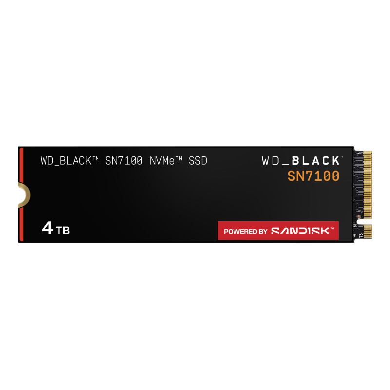 Western Digital WDS400T4X0E-00CJA0 Black WD_BLACK SN7100 NVMe, 4 TB, M.2, 7000 MB/s