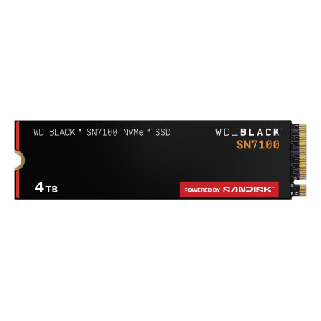 Western Digital WDS400T4X0E-00CJA0 Black WD_BLACK SN7100 NVMe, 4 TB, M.2, 7000 MB/s
