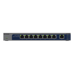 NETGEAR GS108MX-100EUS GS108MX-100EUS, No administrado, L2, Gigabit Ethernet (10/100/1000), Bidireccional completo (Full