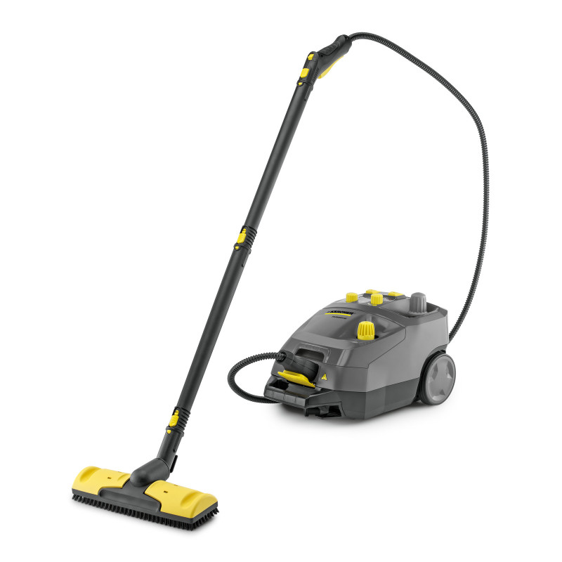 Kärcher 1.092-104.0 SG 4/4, Limpiador a vapor de cilindro, 4 L, Negro, Gris, Amarillo, Botones, Giratorio, 7,5 m, 4 L