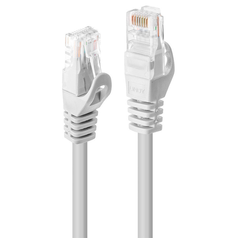 Lindy 48200 48200, 0,3 m, Cat6, U/UTP (UTP), RJ-45, RJ-45, Blanco