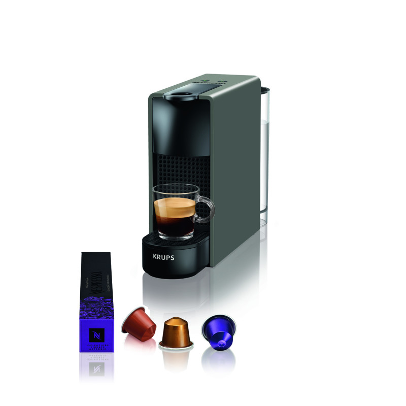 Krups XN110B10 XN110B, Macchina per caffè a capsule, 0,6 L, Cápsula de café, 1310 W, Negro, Gris