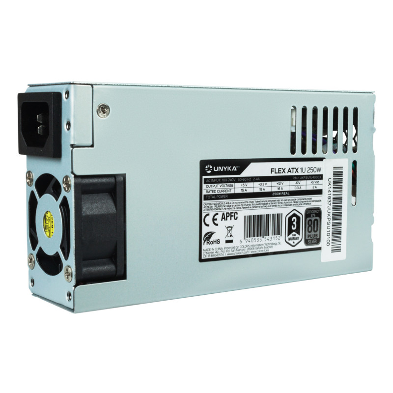 UNYKAch UKPSU1U40003 UKPSU1U40003, 250 W, 100 - 250 V, 50 - 60 Hz, Activo, 15 A, 16 A