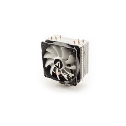 ABYSM 832403 Snow IV, Enfriador, 12 cm, 800 RPM, 1400 RPM, Negro, Blanco 2