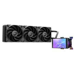 Antec 0-761345-40064-0 VORTEX VIEW 360, Sistema de refrigeración líquida todo en uno, 12 cm, Negro