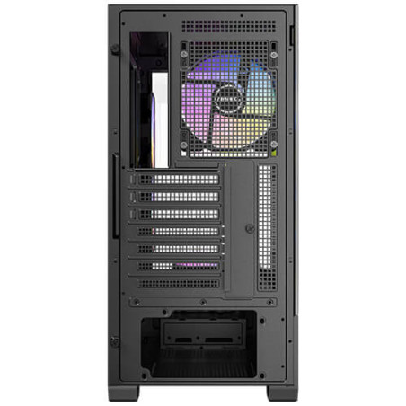 Antec 0-761345-10254-4 CX705 ARGB, Midi Tower, PC, Negro, ATX, micro ATX, ITX, Acero, Plástico, Vidrio templado, Multi