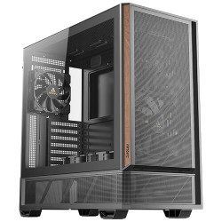Antec 0-761345-10256-8 P30 AIR, Midi Tower, PC, Negro, ATX, ITX, micro ATX, Plástico, Acero, Madera, 17,5 cm